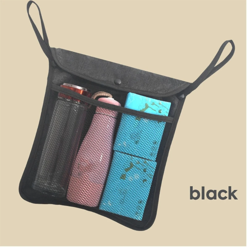 

Portable Stroller Bag Accessories Universal Multi-purpose Organizer Clip Hang Your Purse Shopping Diaper Bags on Pram