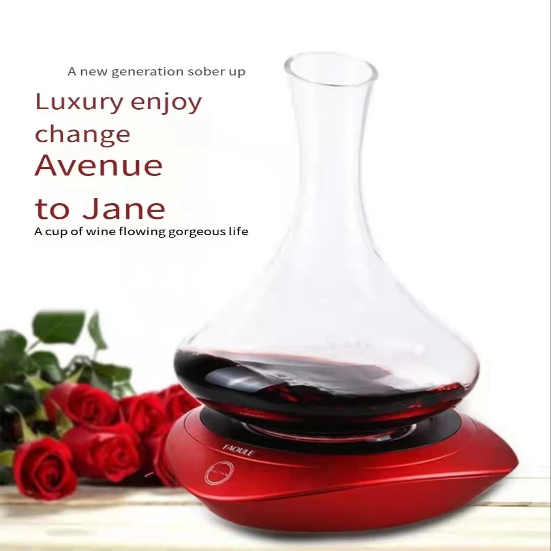 

Electric Wine Decanter Red Wine High-end Automatic Shaking Rotating Creative Light Luxury Special For Business Gifts