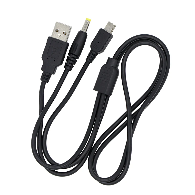 USB-кабель для зарядки и передачи данных 2-в-1 PSP 1000 / 2000 /3000 Playstation Portable Sony Video Games |