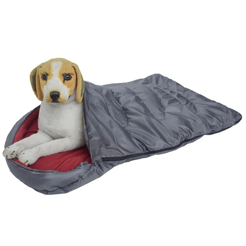 

Large Waterproof Dog Sleeping Bag Pet Bed Warm with Storage Bag Travel