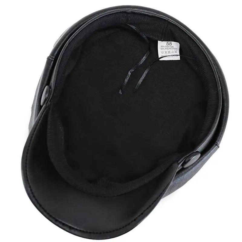 Кепка газетчика из ПУ кожи женская повседневный берет в Корейском стиле