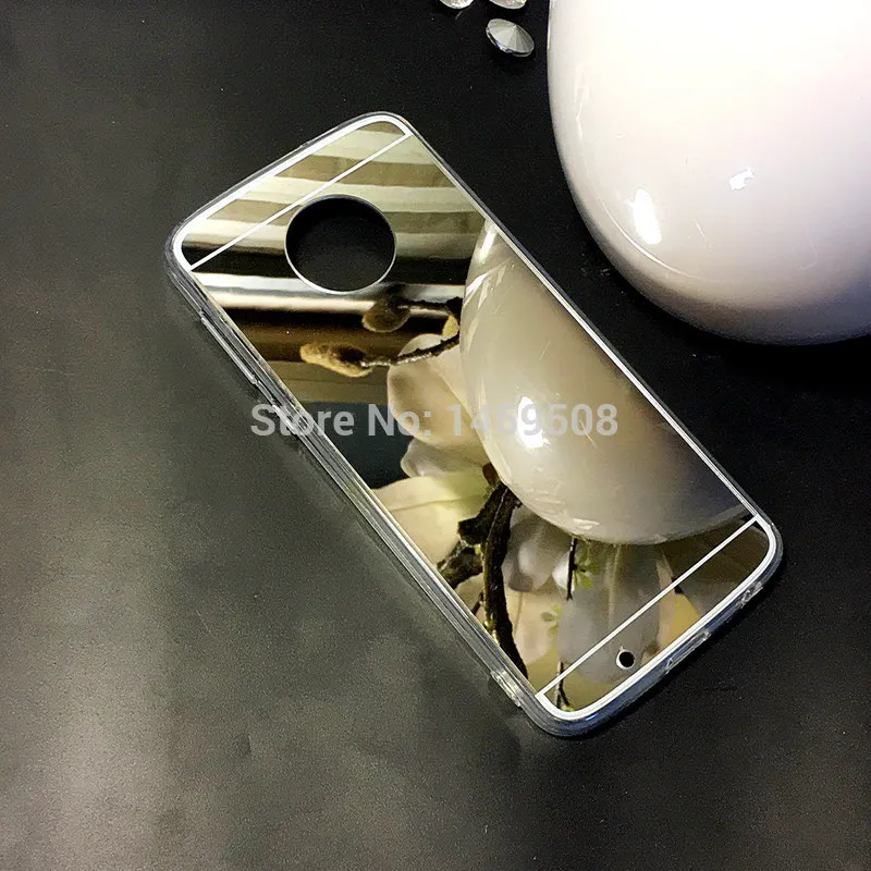 Мягкий зеркальный чехол для Motorola Moto G5 G6 Plus G4 Play E5 из ТПУ телефона s |