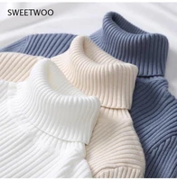 turtleneck cashmere women sweaters and pullovers autumn winter long sleeve fit slim pull femme casual knitted sweater 2021
