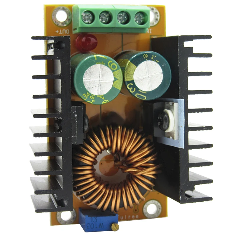 DC-DC Boost Adjustable Module Power Converter 12V Rise 48V High Current Efficiency DC Up 60V | Обустройство дома