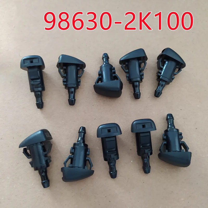 Форсунка омывателя лобового стекла для Hyundai i30 2007-2016 ix35 2010-2014 Kia Soul 2008-2011 OE #98630-2K100