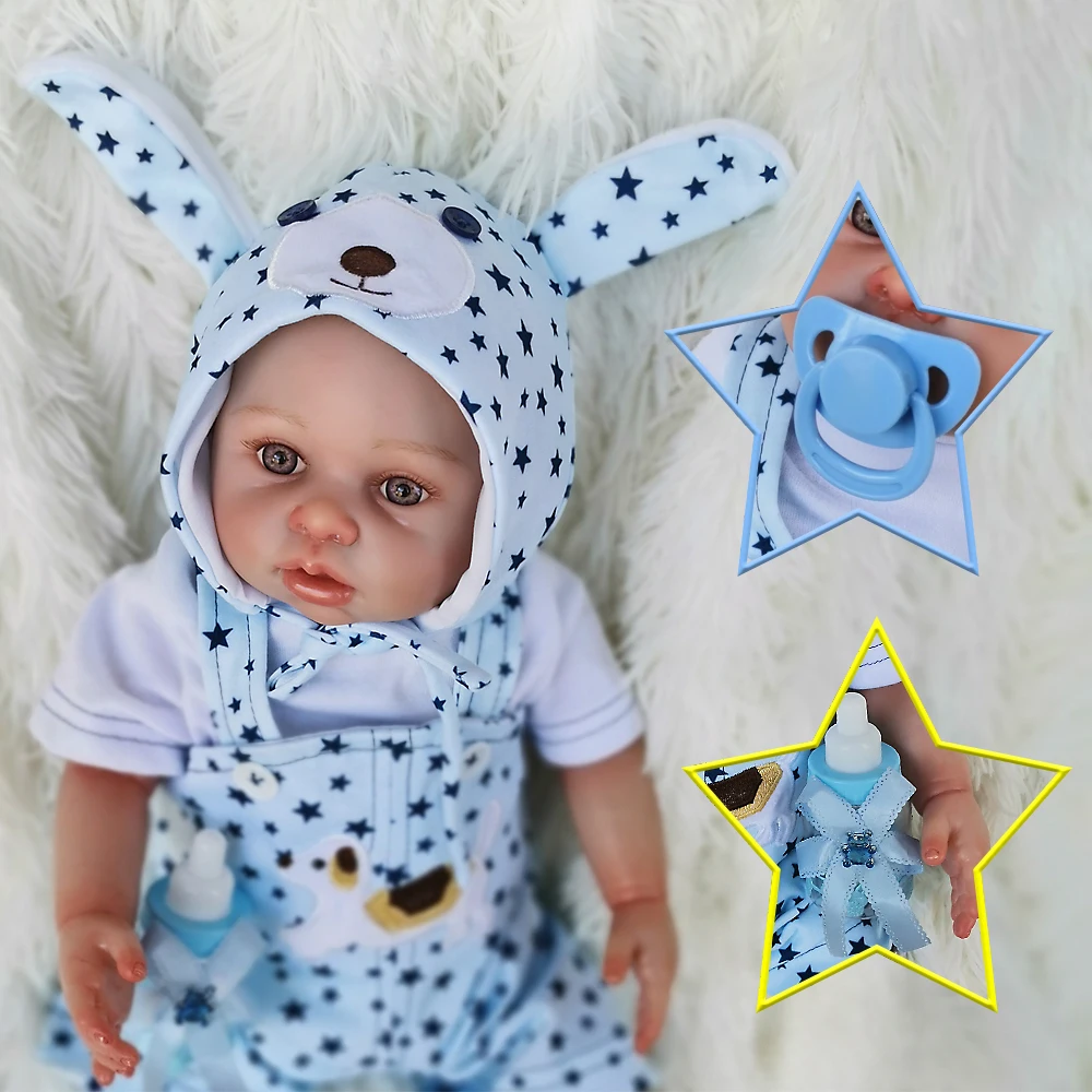 100% супер Реалистичная Детская кукла Reborn все силиконовые симуляции живая bebe reborn