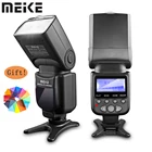 MEIKE MK-930 II LCD GN58 Flash Speedlite для Canon Nikon Pentax Olympus Sony MI Hotshoe DSLR Camera A7 A7R A7S A7 II A7R II