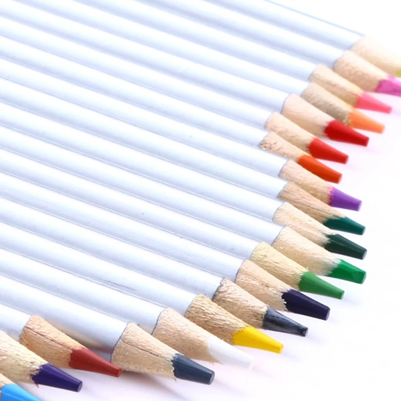 

40pcs Water-soluble Colored Pencils Eraser Sharpener Notebook Kit Professional Art Supplies for Artist Drawing