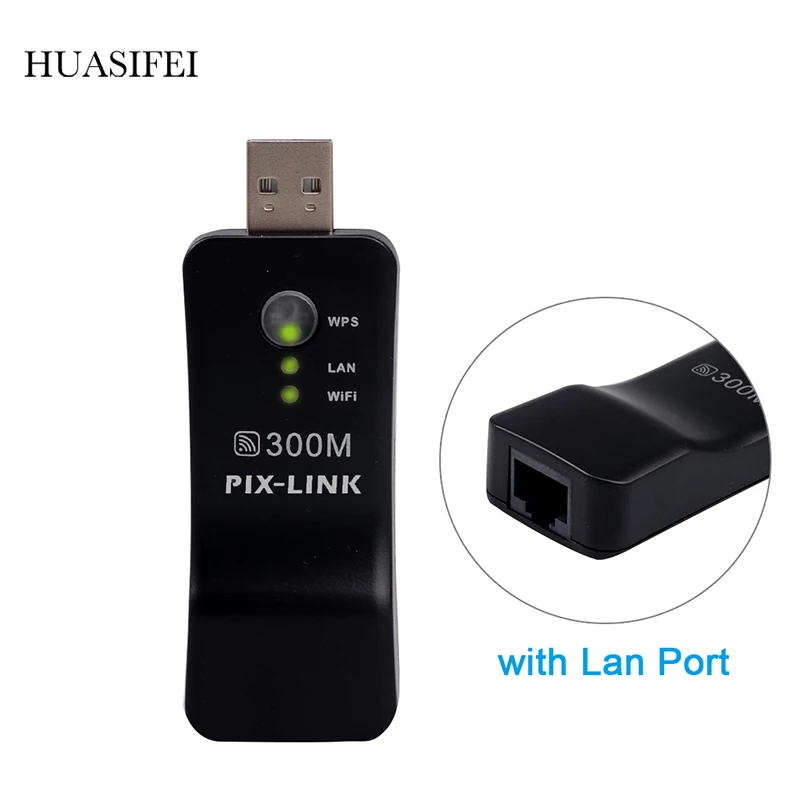 Портативный Wi-Fi ретранслятор для расширения дороги 300 Мбит/с беспроводной