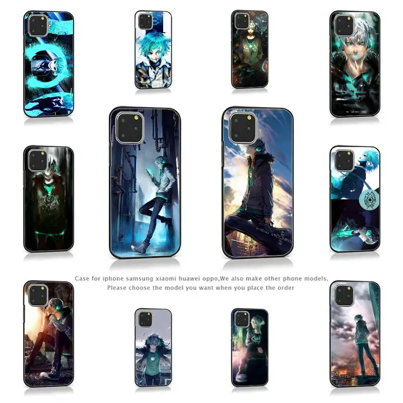 

manga anime yuumei Phone Case for iPhone 7 8 11 12 Pro X XS Max XR Samsung A S 10 20 50 Plus pro mobile bags