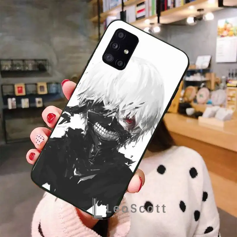 

Tokyo Ghoul Phone Case For Samsung A40 A50 A51 A71 A20E A20S S8 S9 S10 S20 Plus note 20 ultra 4G 5G