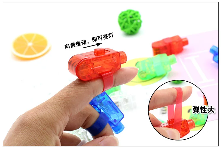 Модное светящееся кольцо из смолы голубое и розовое для мужчин женщин