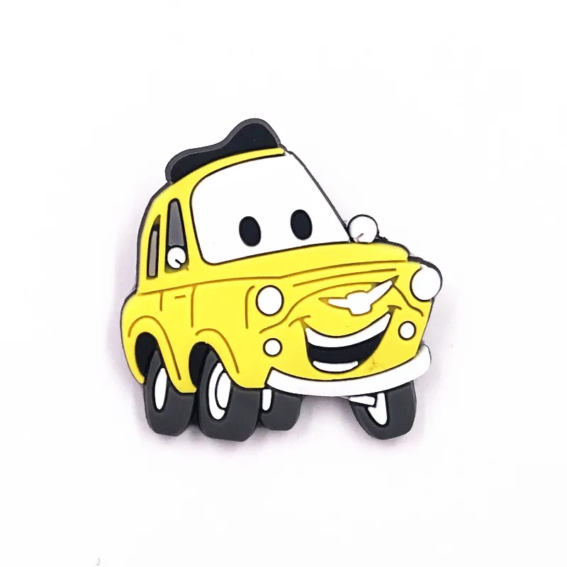 1PCS Hot Selling Cartoon Badge For Decoration On Backpack Clothes PVC Cars Icon Brooch Lovely Fashion Good Quality Pin | Украшения и