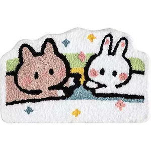 fluffy absorbent carpet anime washable non slip bedroom rug soft bathroom door mat bed bath and table area carpet floor mat free global shipping