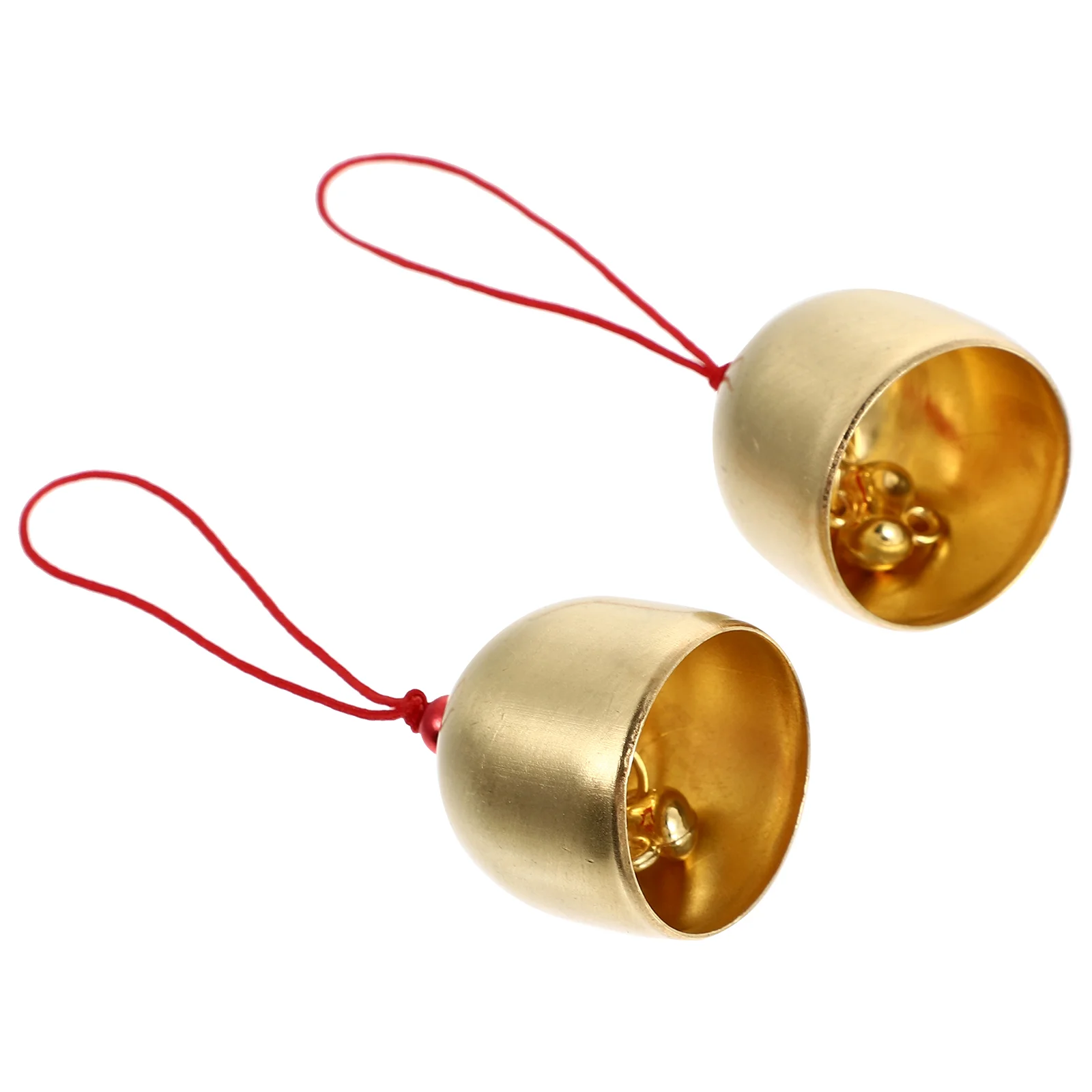 2Pcs Christmas Tree Hanging Bells Party DIY Bell Set (Red) | Дом и сад