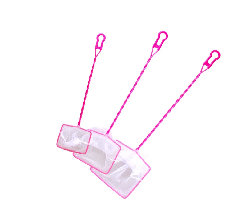 Круглая рыболовная сеть Аквариумная Рыбка инструмент для улова ручка сетка