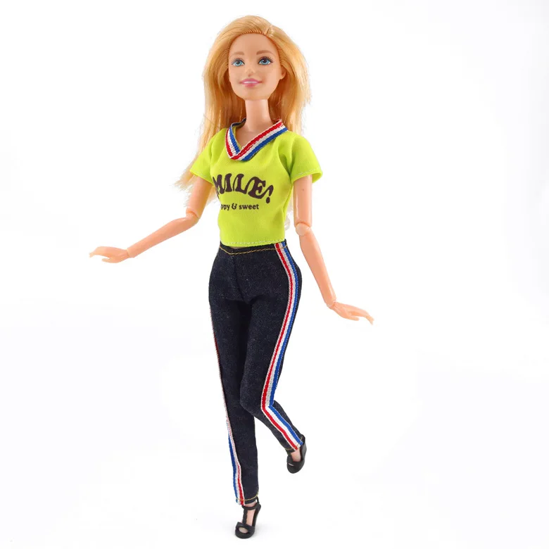 NK один шт 2020 кукла платье Красивая ручная работа осенняя одежда верхняя мода наряд для куклы Барби