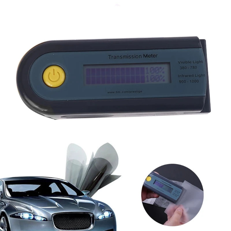 

Transmittance Meter Multi Portable Testers Compatible with Vehicle Window Plastic Film Architectural Film Testing