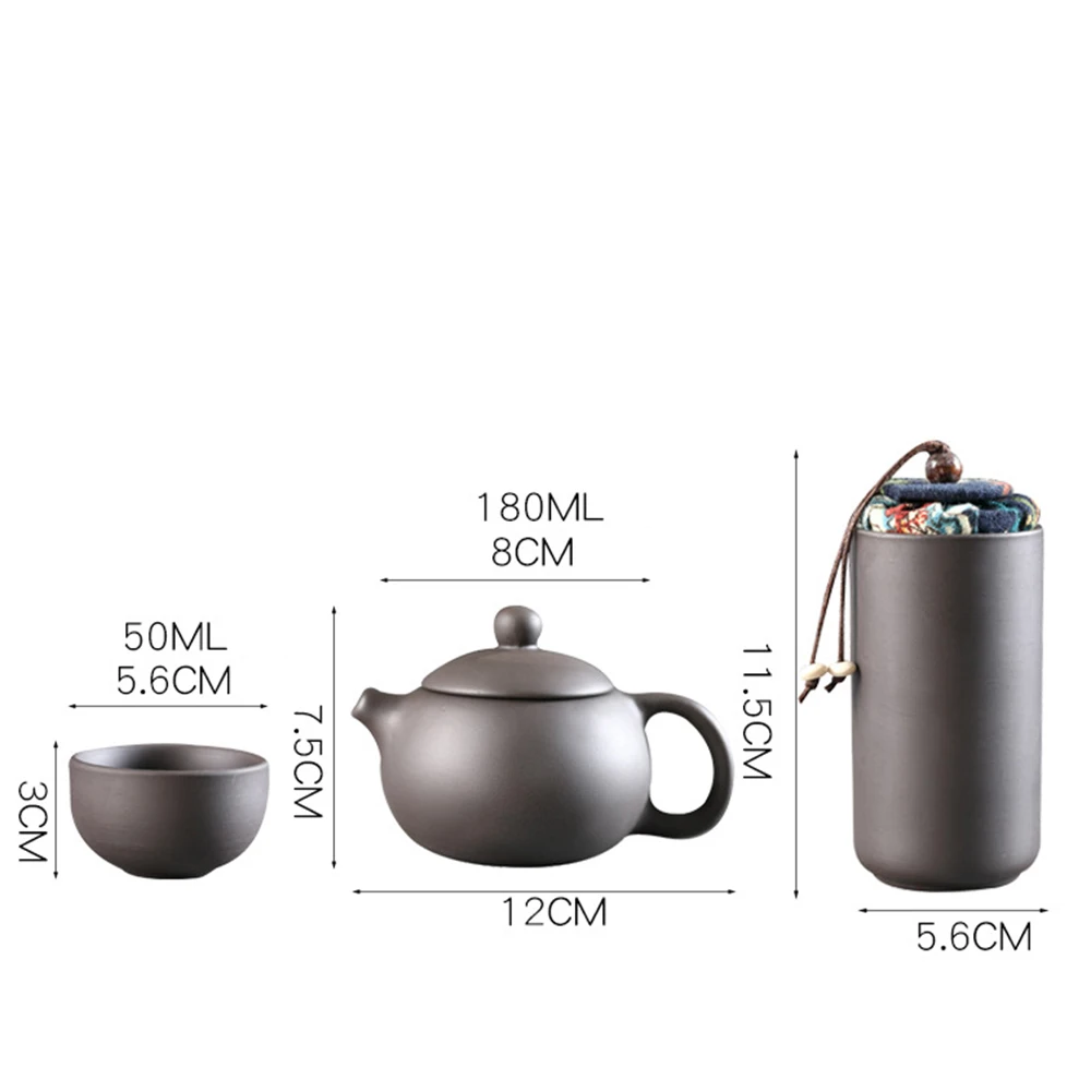 Чайная посуда Zisha сервис китайский чайный набор из фиолетовой глины инфузор