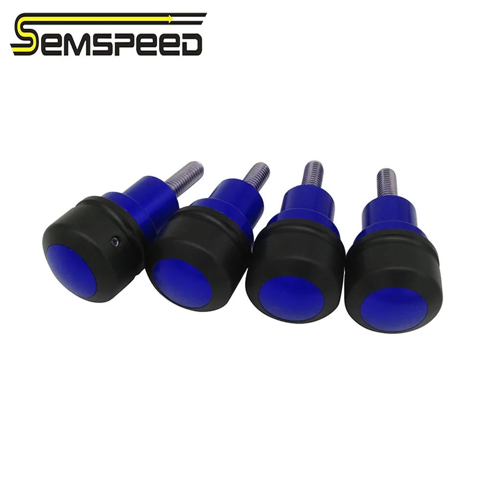 SEMSPEED 4 шт. мотоцикл M6 переднее крыло Вилка протектор Рамка слайдер болт 6 мм для