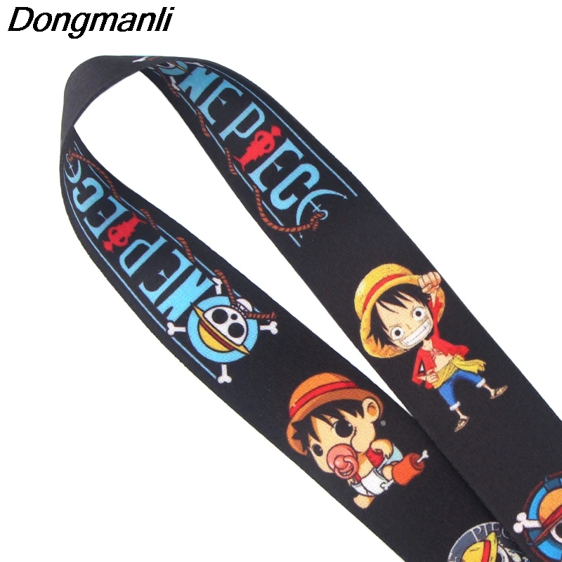 

K1058 Luffy Lanyard Neck Strap Lanyard for key ID Card Phone Straps USB Badge holder Neck Strap Hang Rope Lariat