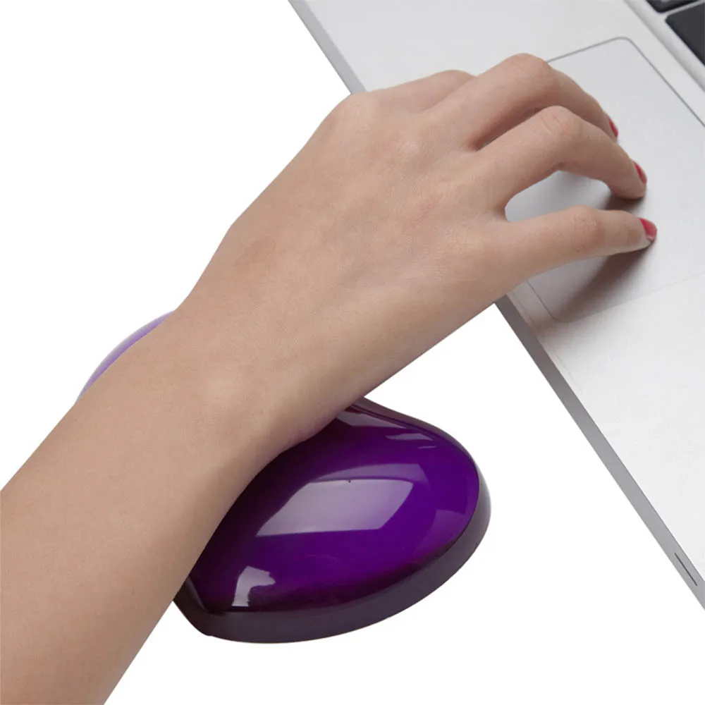 Мягкий силиконовый коврик для запястья водонепроницаемый нескользящий мыши