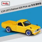 Модель автомобиля Maisto 1:24 1973 Datsun 620, модель машины из сплава, коллекционная Подарочная игрушка B10