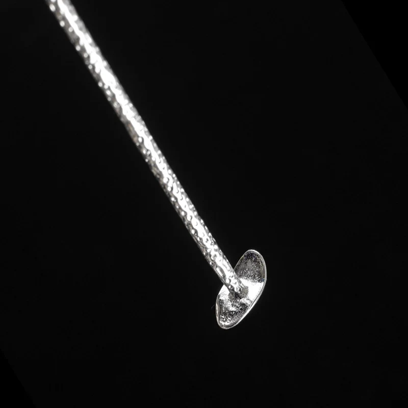 

Tamper Cooperized Silver Duckbilled Anti-stall Pipe Press Scraper Smoking Compressor Smoking Pipe Tabacco Accessories