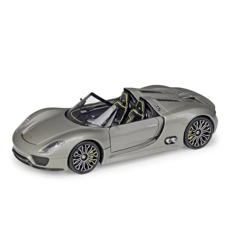 

Модель автомобиля WELLY 1:24 Porsche 918 Spyder Concept из сплава, литой под давлением, коллекционная игрушка NEX, новое исследование моделей посылка в подаро...