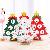 christmas ornaments wooden christmas tree desktop decoration childrens small gifts christmas tree decoration gifts