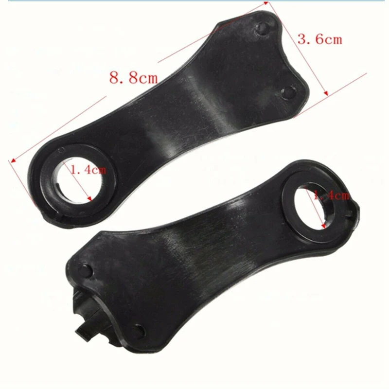 

2 Pair Halogen Headlight Repair Brackets Clip for BMW E60 E61 Car 63126941478