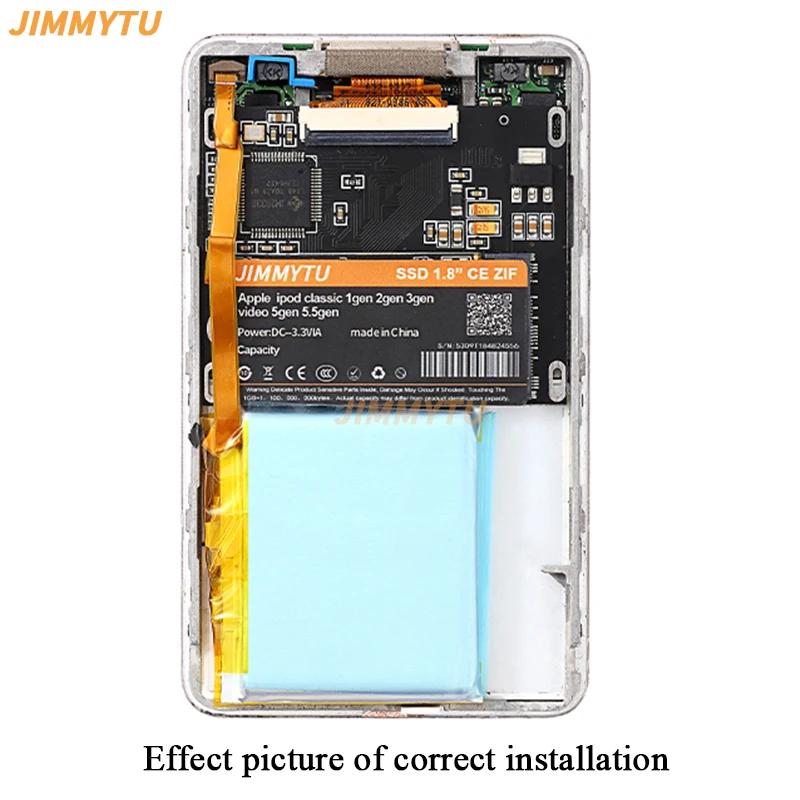 Новый SSD 32GB твердотельный накопитель для Ipod classic 7Gen 7th 1 ТБ видео 5th заменить MK3008GAH