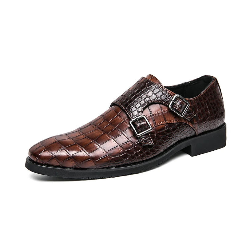 

Men Casual Shoes Crocodile Style Fashion Leather Men Shoes Men Loafers Male Shoes Casual British Style Shoes Designer Shoes Men