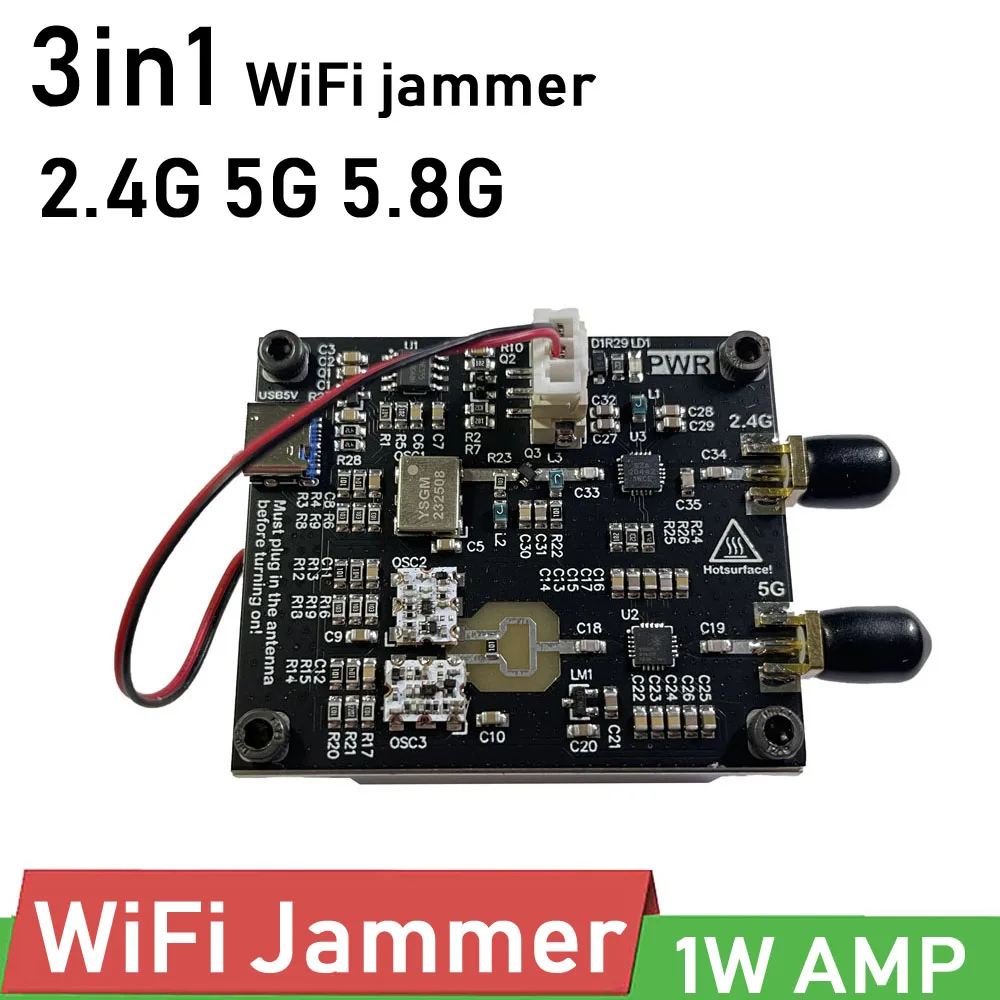 Блокировка сигнала Wi-Fi 2 4/5 2/5 8/2 ГГц 5 8 | Инструменты