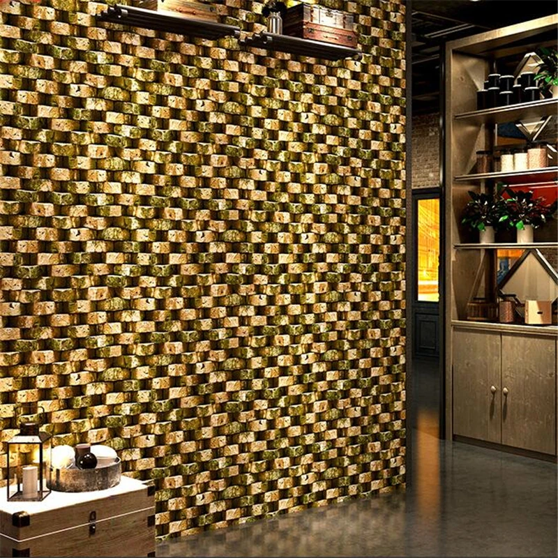 3D-обои wellyu с объемным рисунком камня кирпича новые китайские антикварные