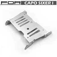 stainless steel transfer case protective board chassis guard plate for 16 capo samurai jimny rc car accessories