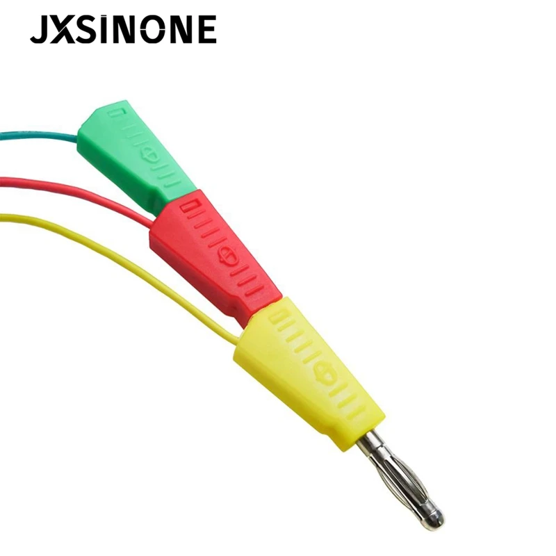 Stackable Banana Plug to Male/Female Jumper 26 AWG test lead Binding Post Solderless Breadboard Soft Silicone Flexible Lead | Инструменты