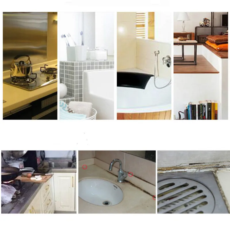 Водонепроницаемая самоклеящаяся лента из ПВХ для ванной и душа 3 2 м х 38