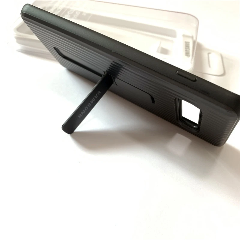 Оригинальный прочный защитный чехол Samsung с подставкой ударопрочный для Galaxy S10 + PLUS