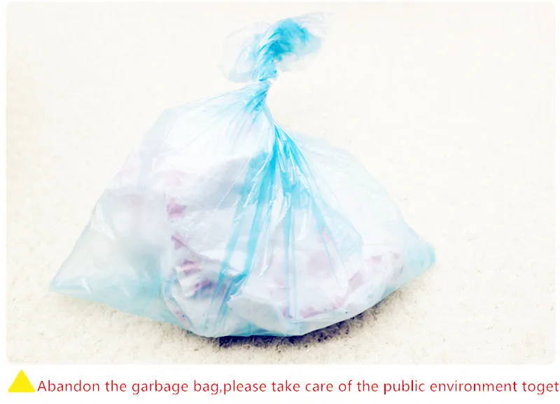 1 рулон Портативный подгузники отказаться от рулонные мешки для дома и улицы