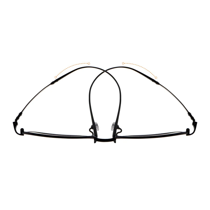 Титановая оправа для очков мужские винтажные Ретро квадратные оптические очки