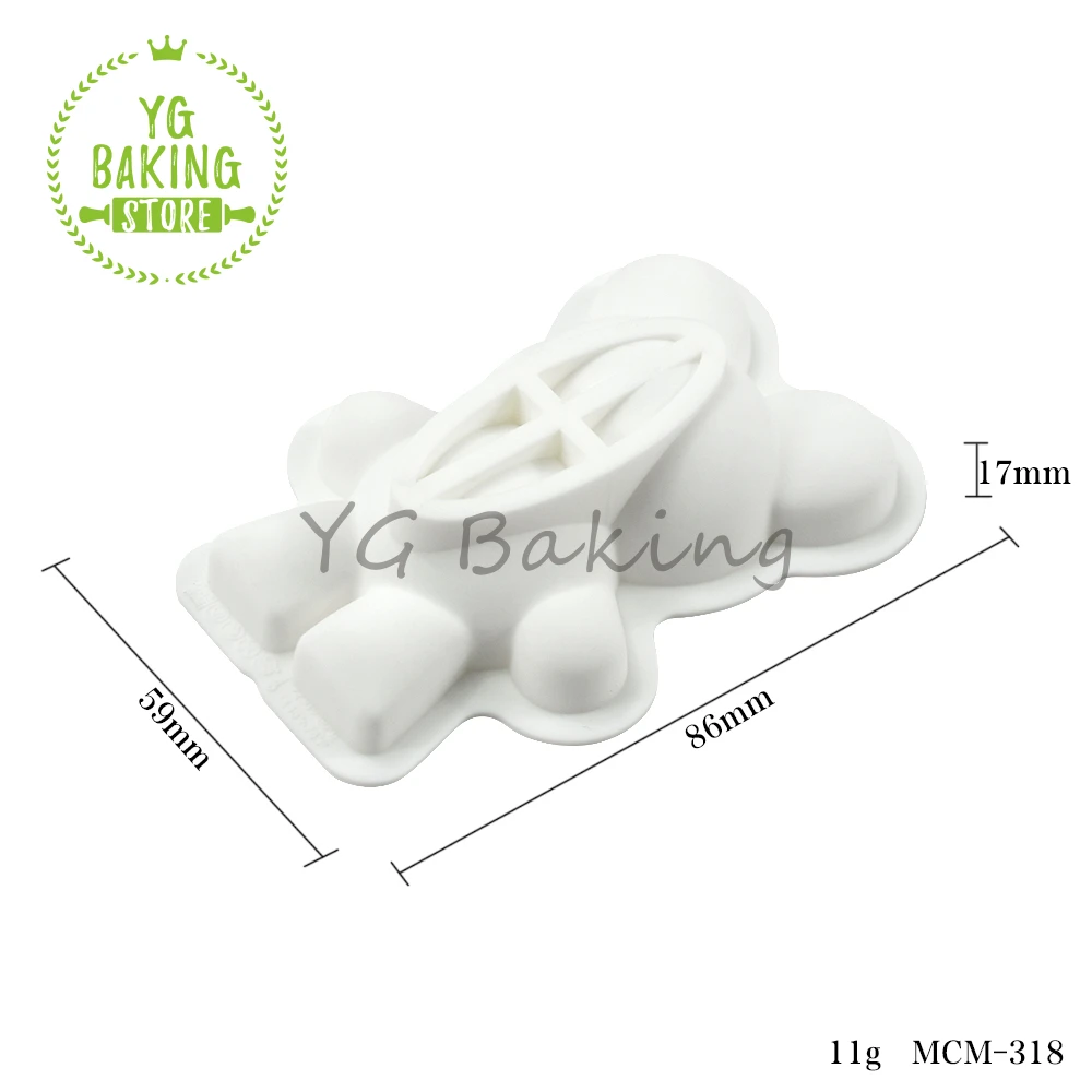 

Силиконовая форма для мусса "Медведь" Dorica