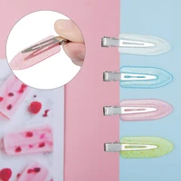 5 pcsset japanese bangs hairpins fresh leaflet styling hairpins hair fixed styling tools woven clips accessories salon clips