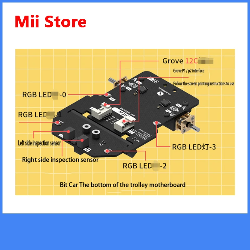 Bitcar Microbit Smart Car Kit For Graphically Programmed Stem Education Maker Robot | Компьютеры и офис
