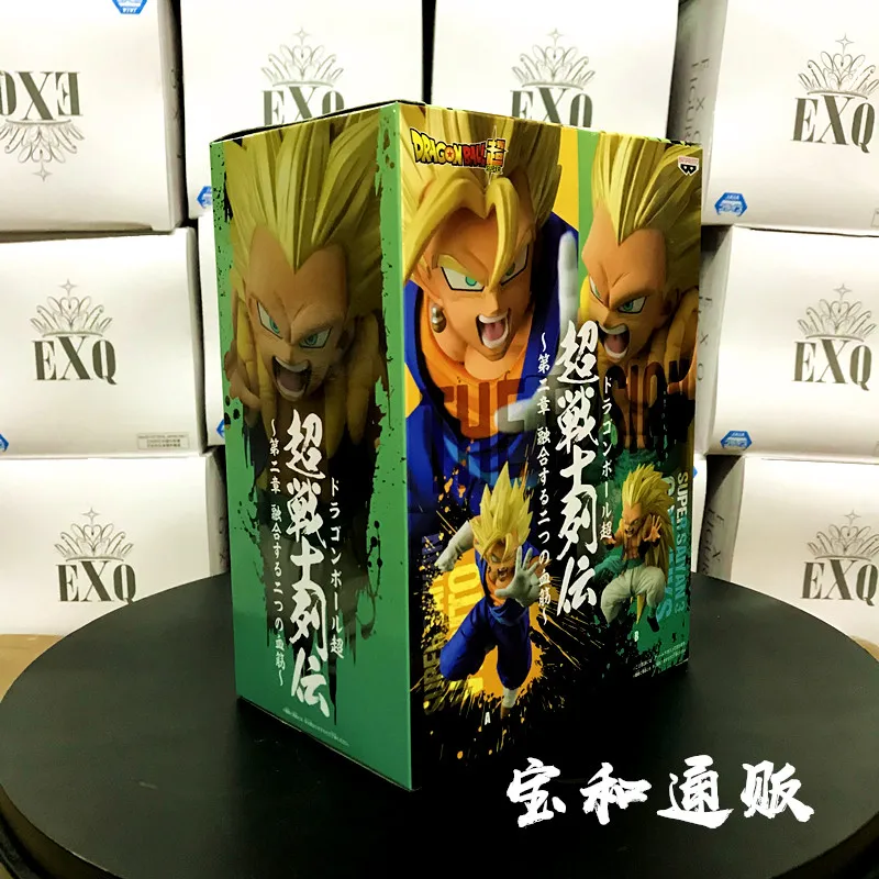 

Bandai Animation Hand-run Model Glasses Factory Assembly Dragon Ball Super Warrior Jingpin Gotenks Spot Model Decoration Gift