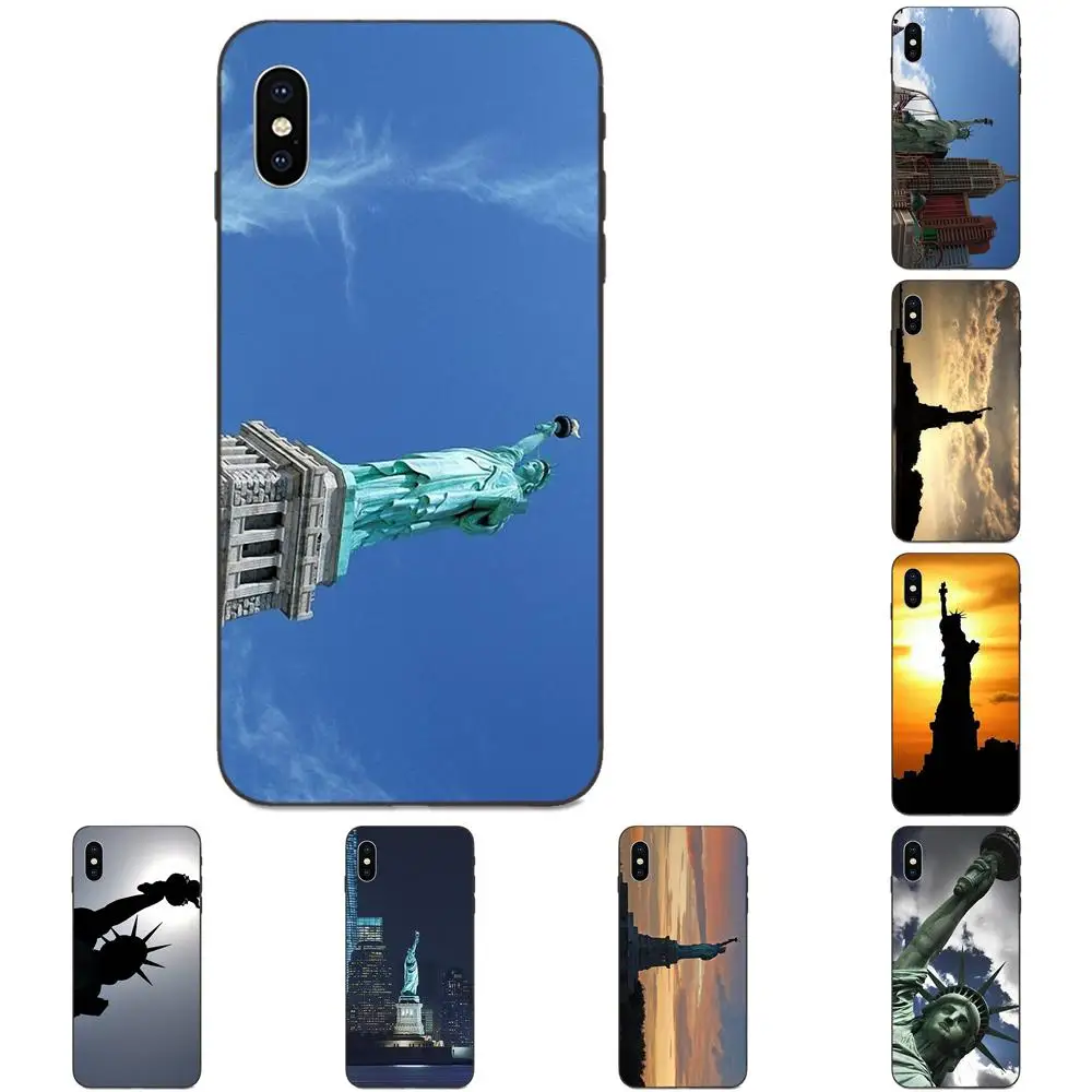 Статуя Свободы Нью Йорк для huawei nova 2 2S 3i 4 4e 5i Y3 Y5 II Y6 Y7 Y9 Lite Plus Prime Pro 2017 2018