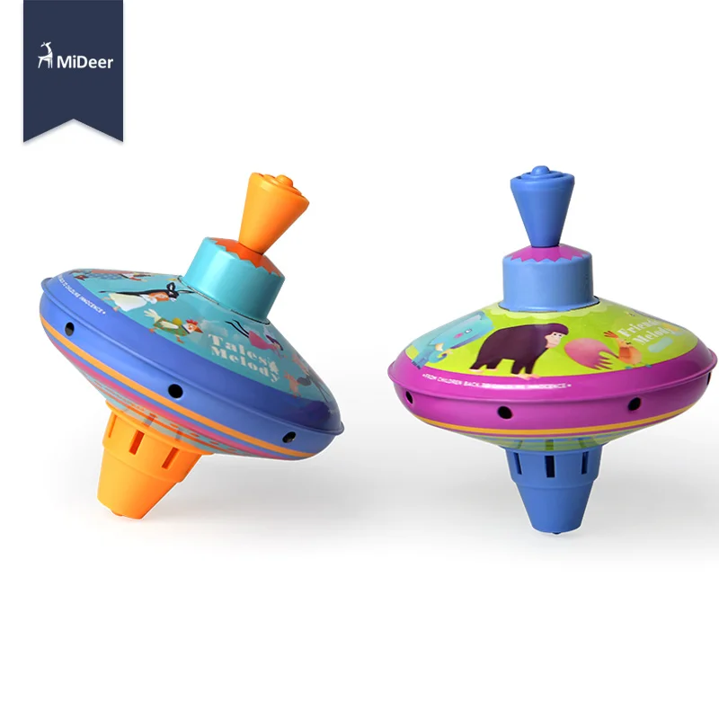 MiDeer, большая жестяная волчок, забавные игрушки и игры для детей, подарок для детей, вращающиеся классические игрушки, вечерние Игрушки для малышей, развивающая игрушка