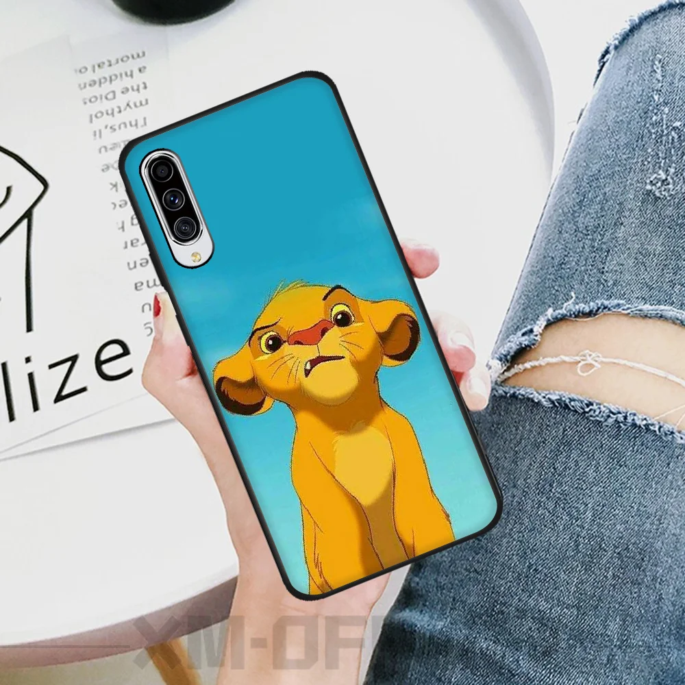 BaweiTE животное олень Лев черный мягкий чехол для телефона Капа Samsung A10 20 30 40 50 70 10S 20S 2