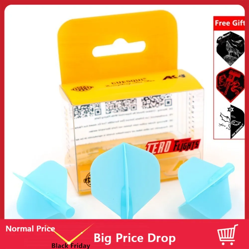 CUESOUL AK4 Dart Flights With AK7 Dardos Shaft Set Standard Shape Durable Anti-fall For Professional Dartboard Games | Спорт и