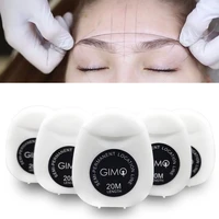 10pcs mapping pre ink string for microblading eyebrow make up dyeing liner thread permanent positioning eyebrow measuring tool